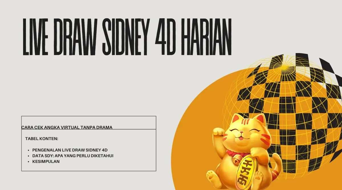 live draw sidney 4d harian